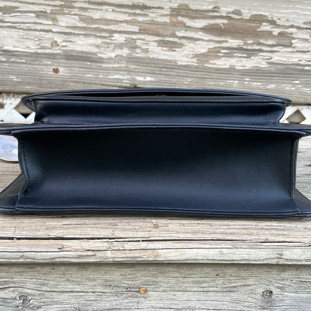 New! Pixie Mood Zoe Crossbody Bag Purse in Black Vegan Leather - Picture 10 of 13